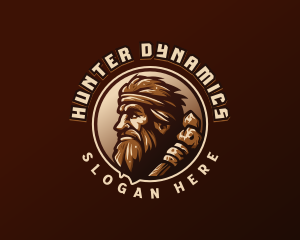 Prehistoric Caveman Hunter logo