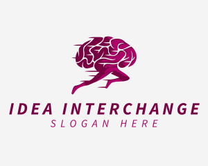 Fast Brain Intelligence logo design