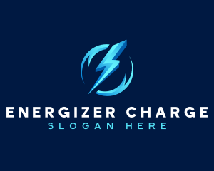 Bolt Lightning Power logo design