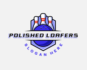 Sports Bowling Competition logo design