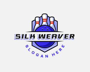 Sports Bowling Competition logo design