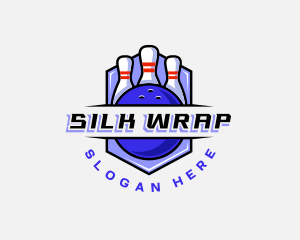 Sports Bowling Competition logo design