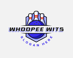 Sports Bowling Competition logo design