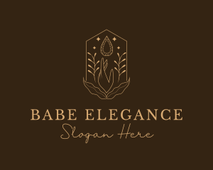 Elegant Ornamental Gemstone logo design