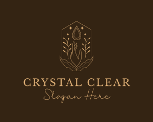 Elegant Ornamental Gemstone logo design