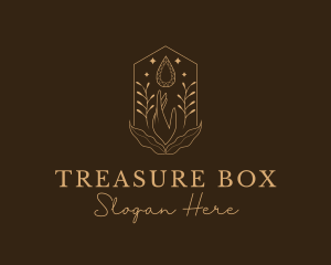 Elegant Ornamental Gemstone logo