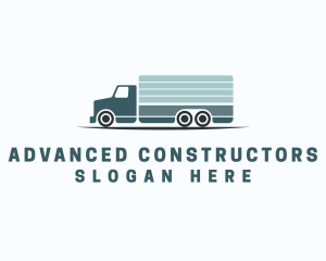 Logistics Truck Transportation Logo