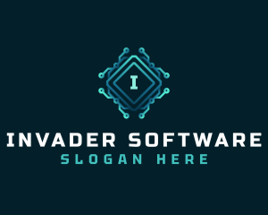 Software Cyber Technology logo design