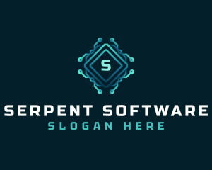 Software Cyber Technology logo design