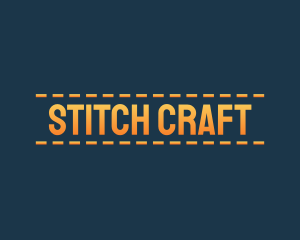 Elegant Sewing Stitch logo