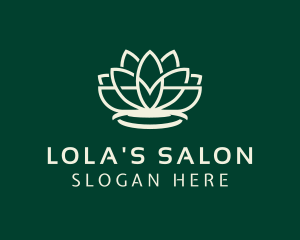 Lotus Wellness Salon logo design