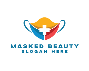 Medical Clinic Face Mask logo design