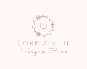 Rose Vine Decor logo design