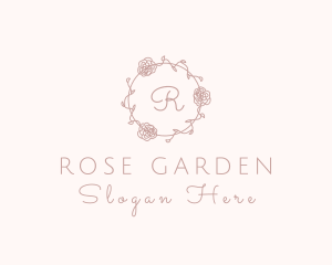 Rose Vine Decor logo design