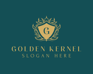 Shield Wreath Law Firm logo design