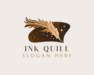 Quill Feather Publication logo design