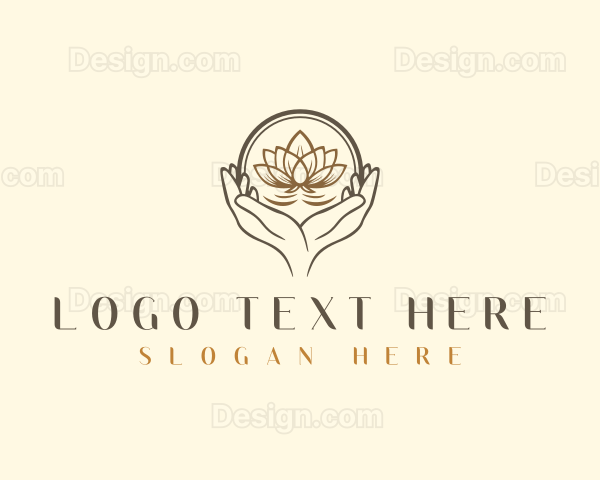 Lotus Hand Wellness Logo