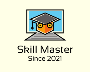 Online Course Graduate logo design