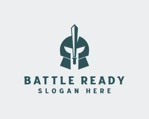 Spartan Knight Soldier logo