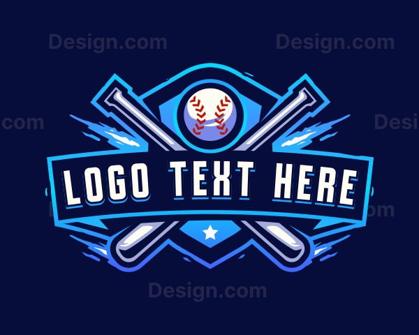 Baseball Sport Tournament Logo