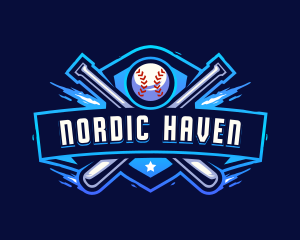 Baseball Sport Tournament logo design