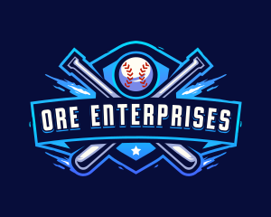 Baseball Sport Tournament logo design