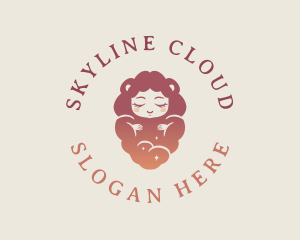 Baby Cloud Nursery logo design