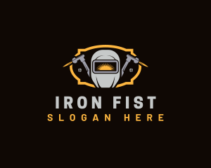 Industrial Steel Welder logo design