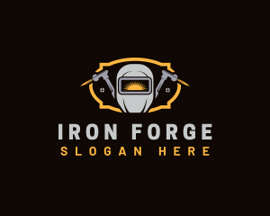 Industrial Steel Welder logo design