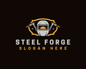 Industrial Steel Welder logo design