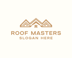 Residential Roofing Contractor logo design