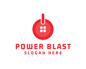 Power Button Switch logo design