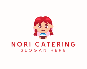 Girl Restaurant Cooking  logo design