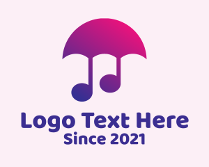 Umbrella Music Note  logo