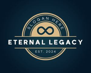 Infinity Symbol Sign logo design