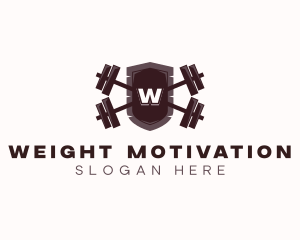 Bodybuilder Barbell Weights  logo