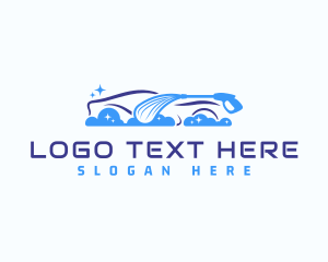 Automotive Car Wash Cleaning logo