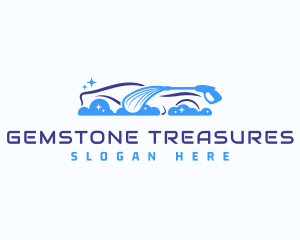 Automotive Car Wash Cleaning Logo