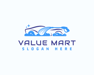 Automotive Car Wash Cleaning Logo