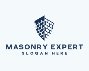 Brick Masonry Construction logo design