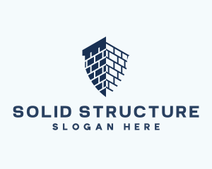 Brick Masonry Construction logo design