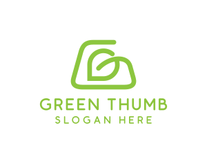 Green G Leaf logo design