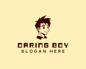 Anime Japanese Boy logo