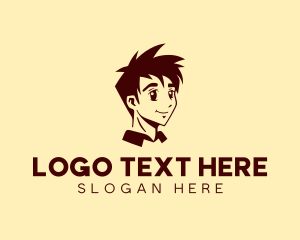 Anime Japanese Boy logo