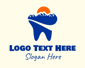 Mountain Dental Tooth logo