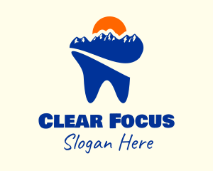 Mountain Dental Tooth logo