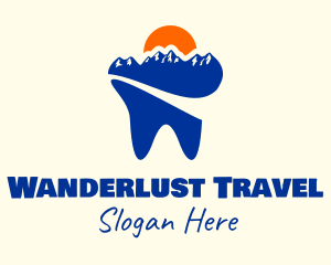Mountain Dental Tooth logo