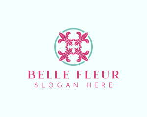 French Flower Luxury logo design