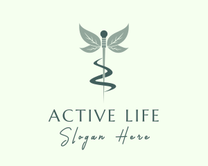 Medical Acupuncture Leaf logo