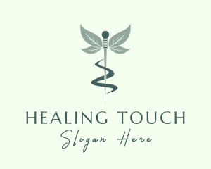 Medical Acupuncture Leaf logo